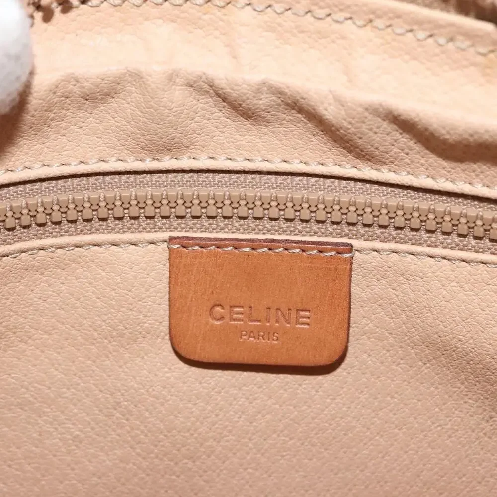 Celine Macadam Clutch Bag Beige